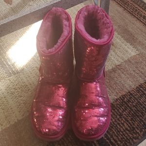 Women's Ugg Sequence Boots Size 9